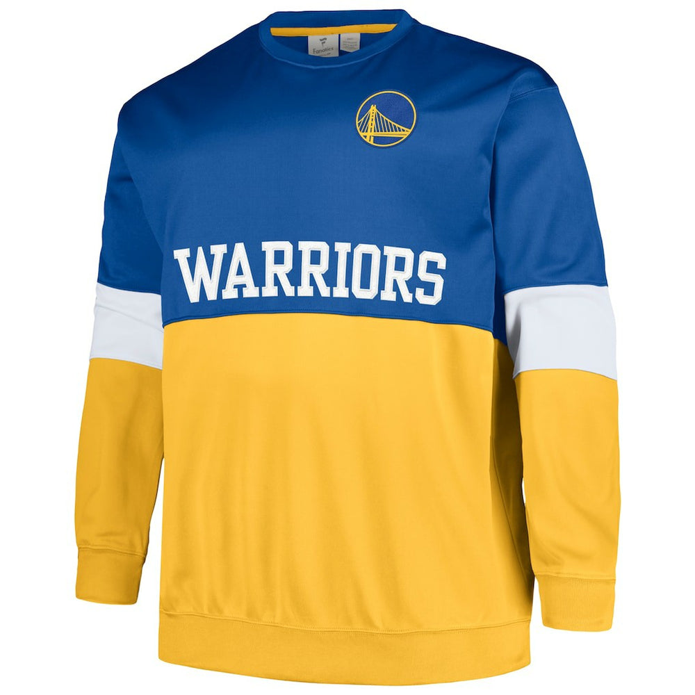 NBA Golden State Warriors Big & Tall Split Pullover Sweatshirt sale