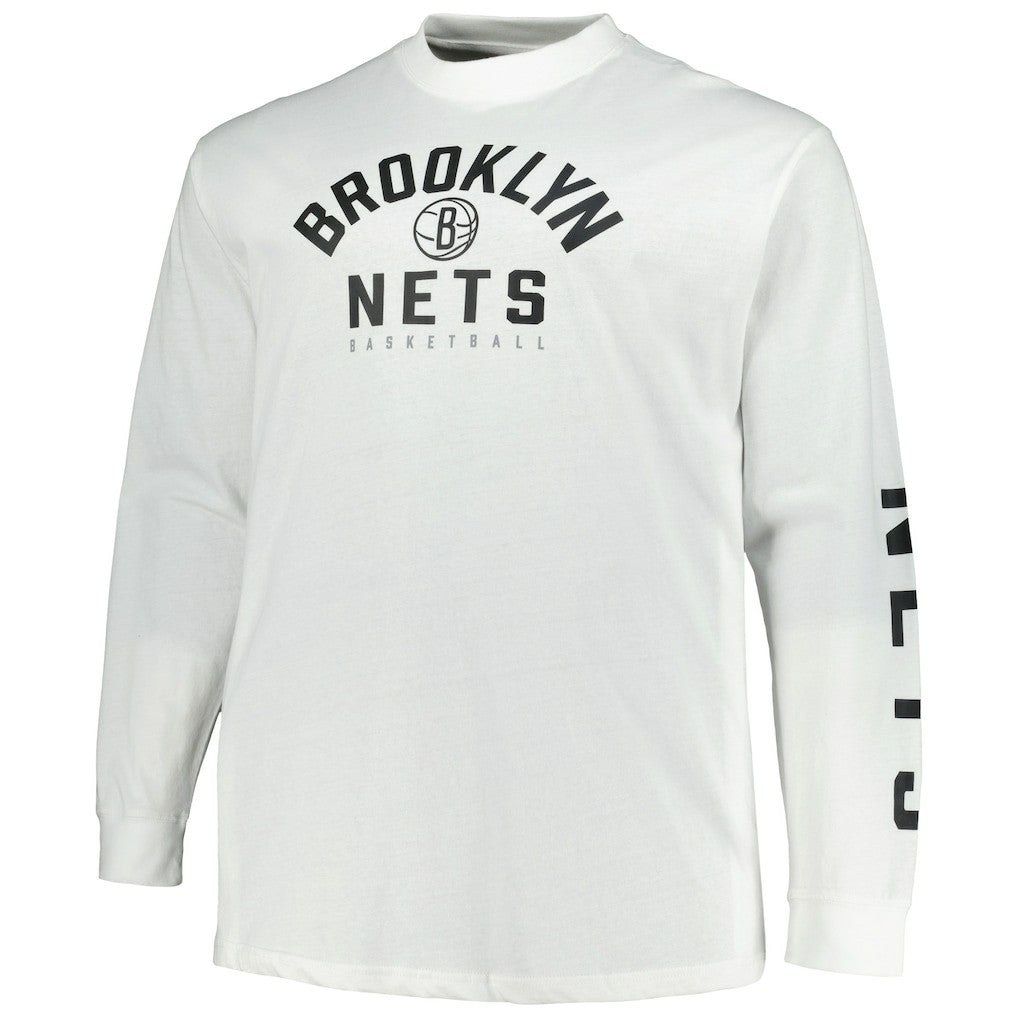 NBA Brooklyn Nets Big & Tall Short Sleeve & Long Sleeve T-Shirt Set
