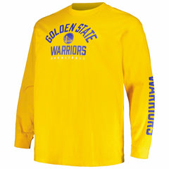 NBA Golden State Warriors Big & Tall Short Sleeve & Long Sleeve T-Shirt Set sale