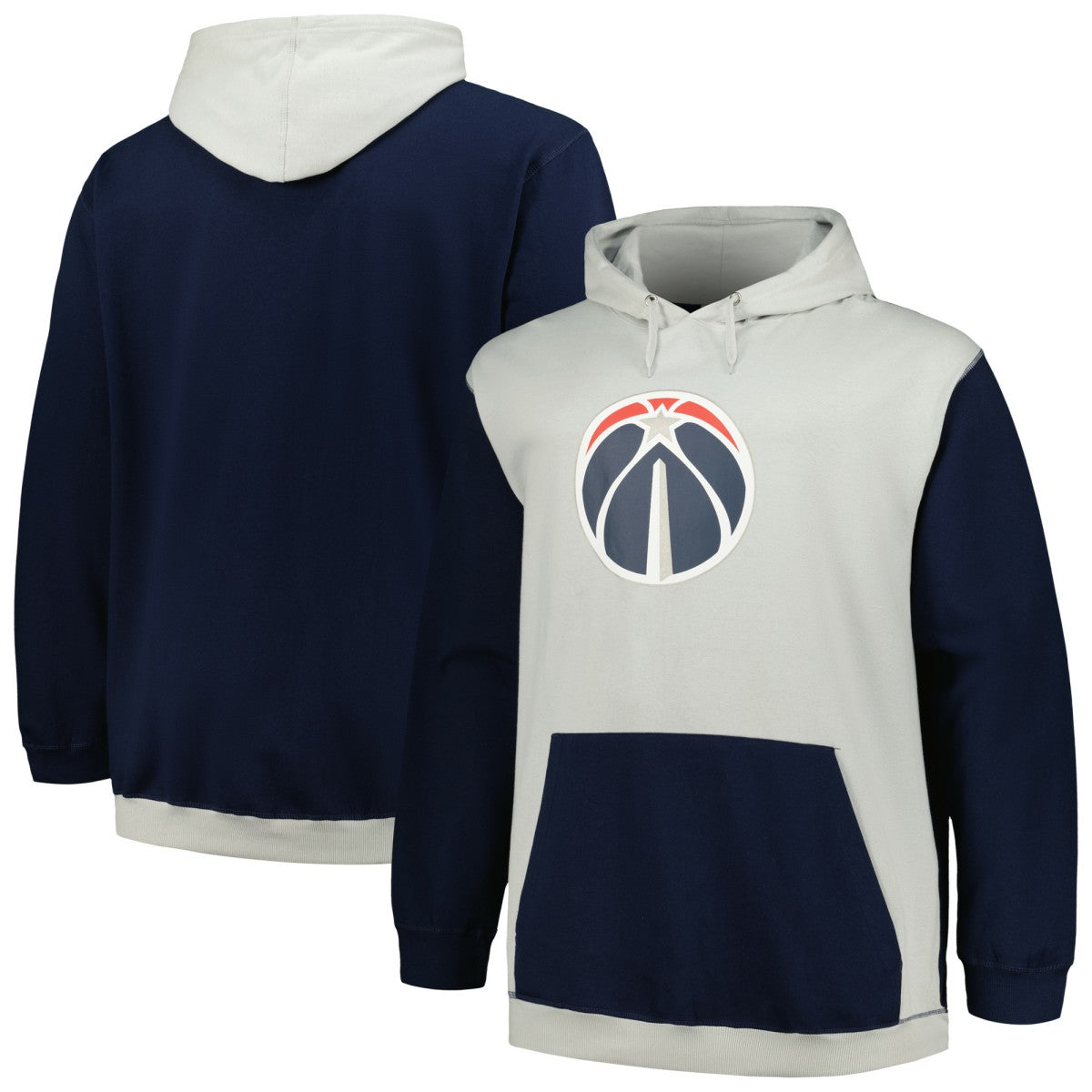 NBA Washington Wizards Big & Tall Primary Arctic Pullover Hoodie