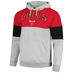 NBA Chicago Bulls Contrast Pieced Pullover Hoodie sale