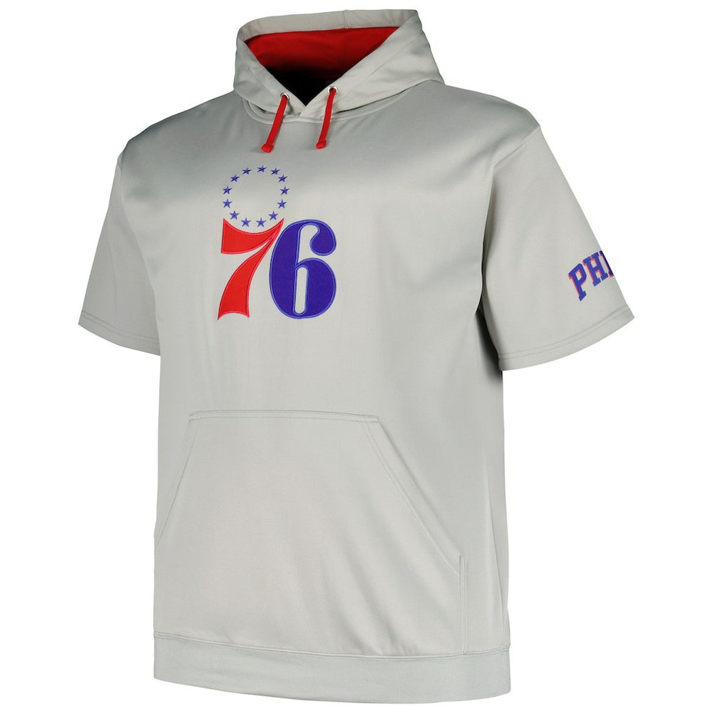 NBA Philadelphia 76ers Big & Tall Logo Pullover Hoodie