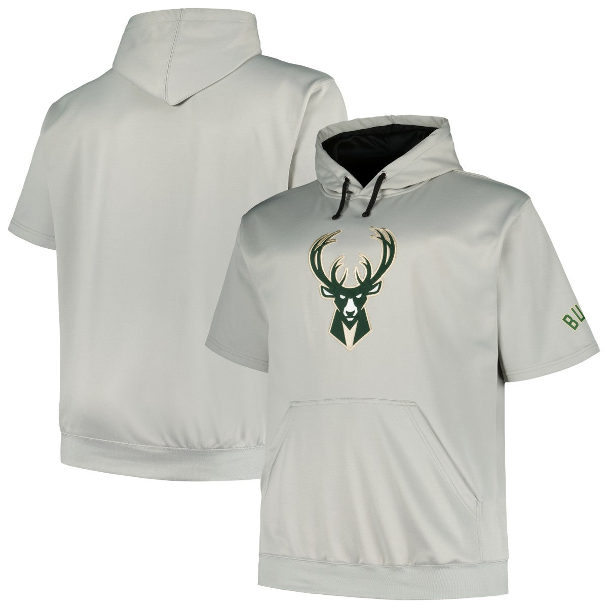 NBA Milwaukee Bucks Big & Tall Logo Pullover Hoodie