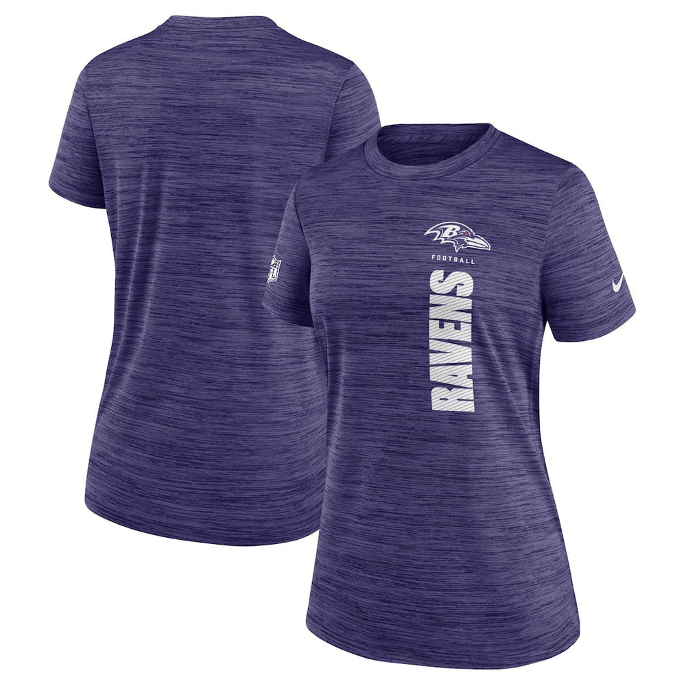 Women's Sideline Velocity Dri-FIT T-Shirt - Baltimore Ravens