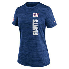 Women's Sideline Velocity Dri-FIT T-Shirt - New York Giants