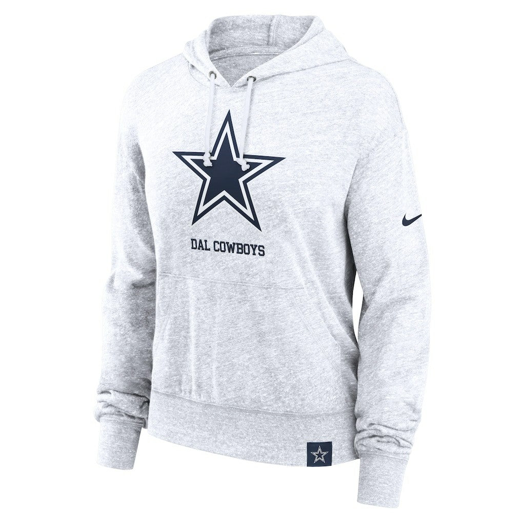 Women's Gym Vintage Logo Pullover Hoodie - Dallas Cowboys