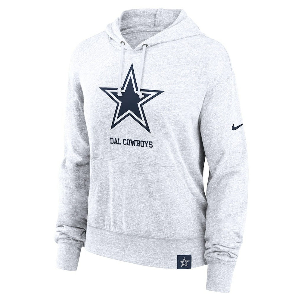 Women's Gym Vintage Logo Pullover Hoodie - Dallas Cowboys