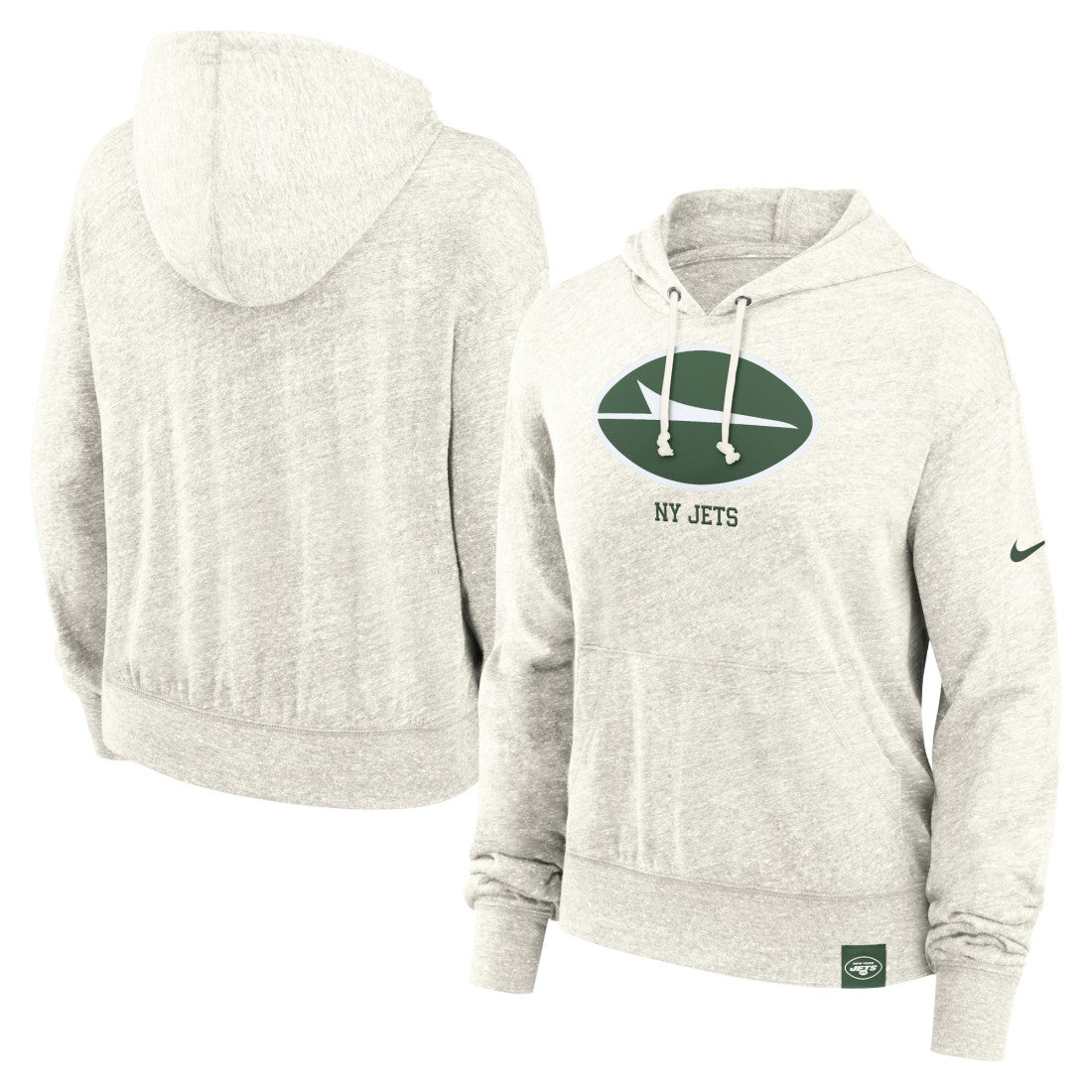 Women's Gym Vintage Logo Pullover Hoodie - New York Jets