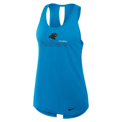 Women's Open-Back Crisscross Dri-FIT Tank Top - Carolina Panthers
