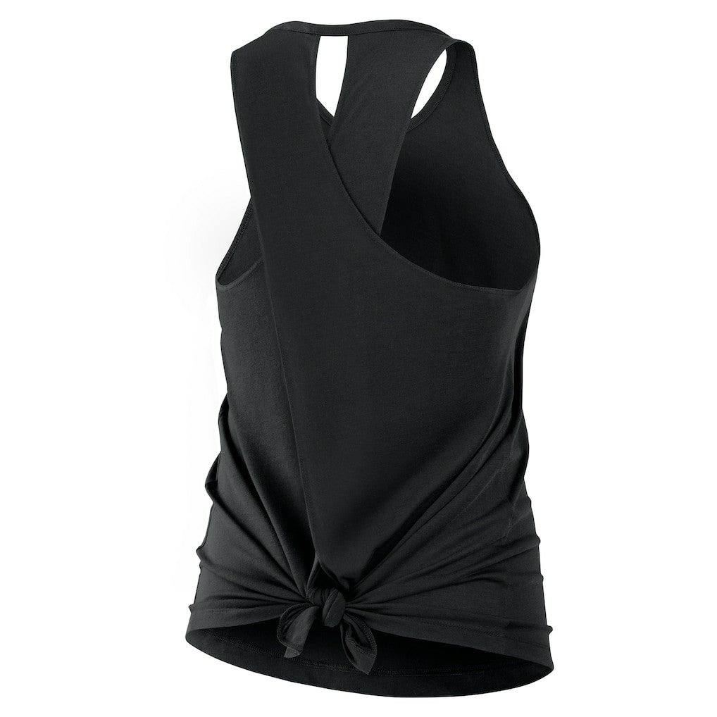 Women's Open-Back Crisscross Dri-FIT Tank Top - Las Vegas Raiders