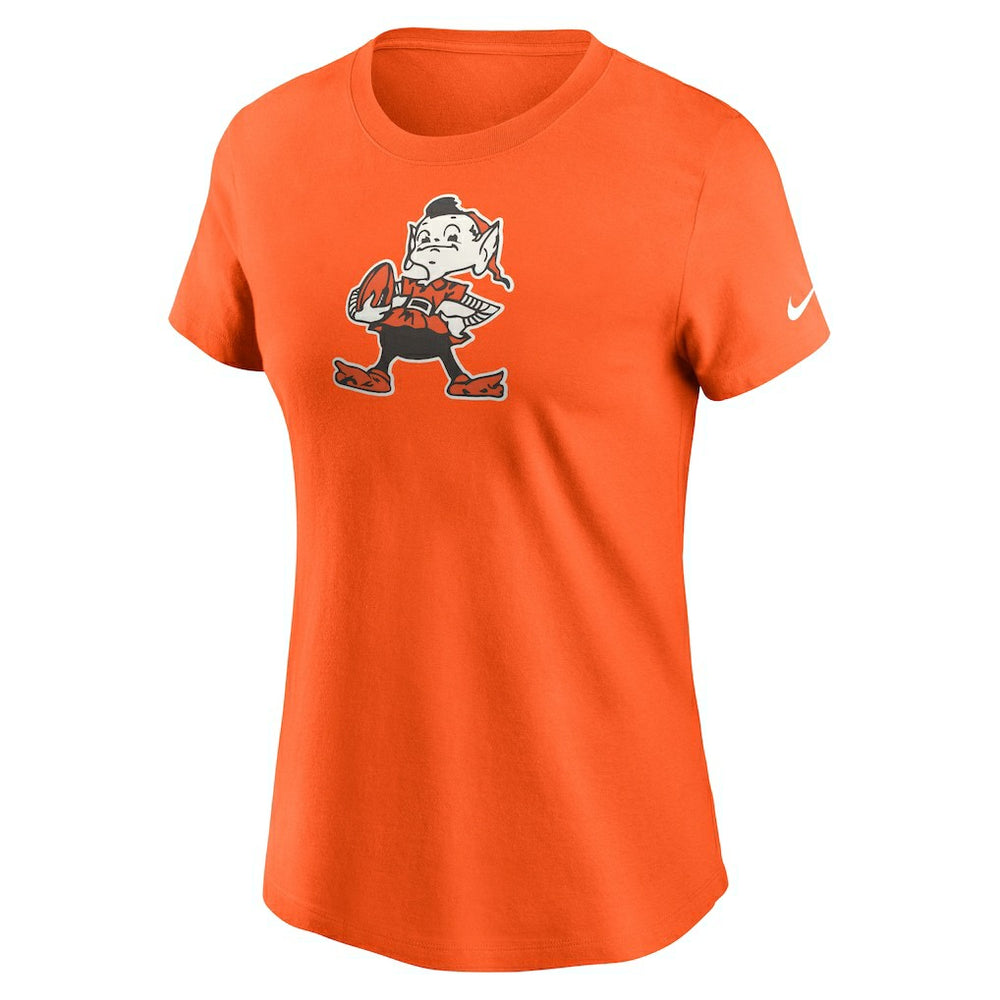 Women's Throwback Primary Logo T-Shirt - Cleveland Browns