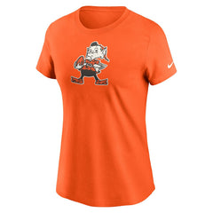 Women's Throwback Primary Logo T-Shirt - Cleveland Browns