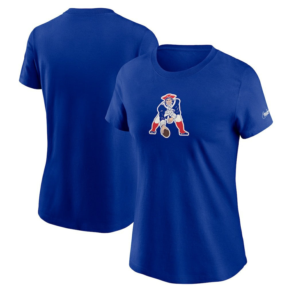 Women's Throwback Primary Logo T-Shirt - New England Patriots