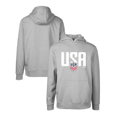 USMNT Levelwear Youth Podium Mascot Pullover Hoodie -  Gray