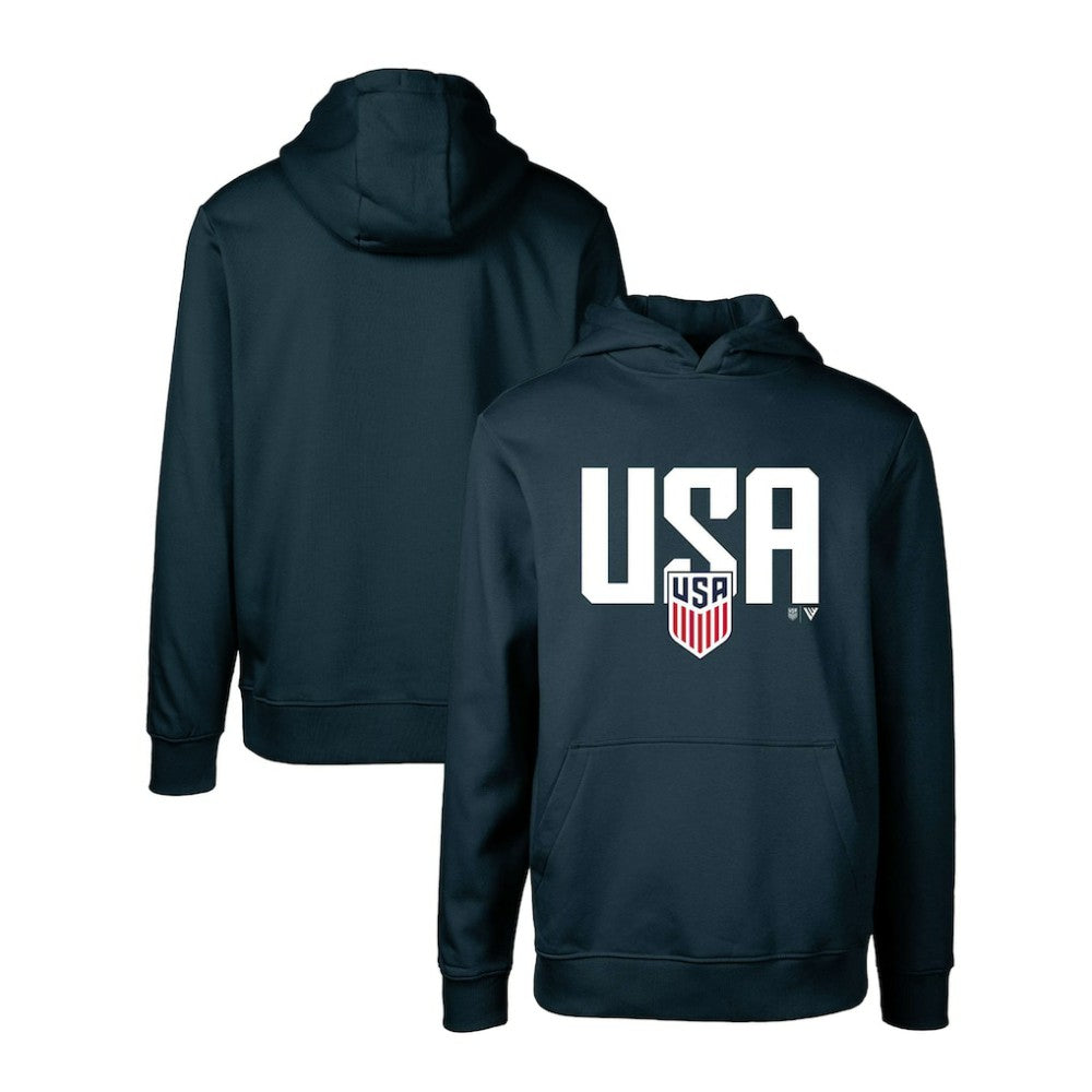 USMNT Levelwear Youth Podium Mascot Pullover Hoodie -  Navy