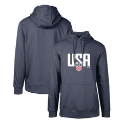 USMNT Levelwear Podium Mascot Pullover Hoodie -  Navy