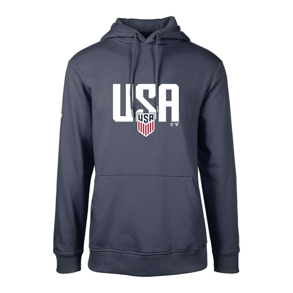 USMNT Levelwear Podium Mascot Pullover Hoodie -  Navy