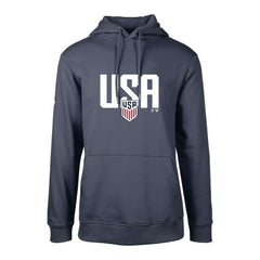 USMNT Levelwear Podium Mascot Pullover Hoodie -  Navy