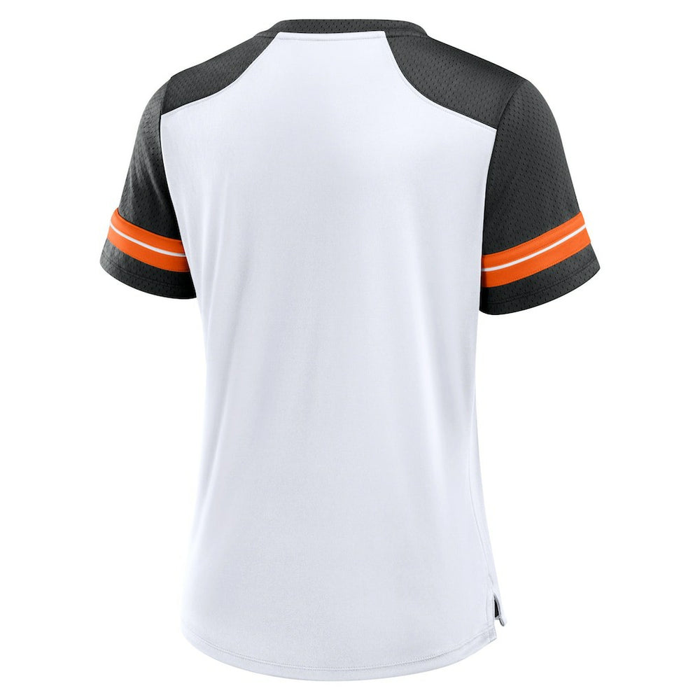 Women's Foiled Primary Lace-Up T-Shirt - Cincinnati Bengals
