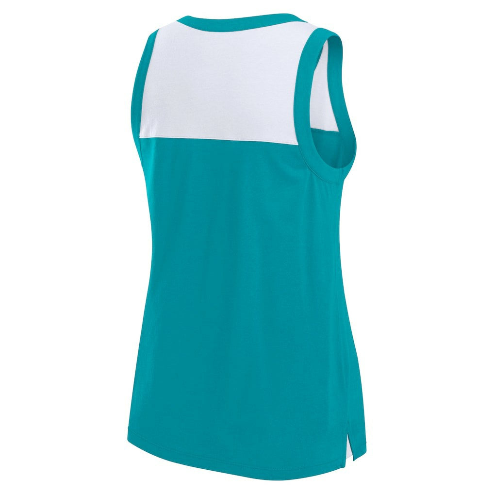 Women's Sequin Tank Top - Miami Dolphins