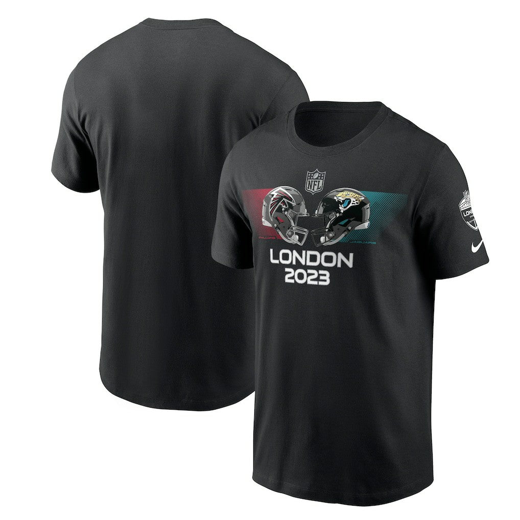 vs. Jacksonville Jaguars 2023 London Game Essential T-Shirt - Atlanta Falcons