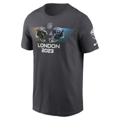 vs. Tennessee Titans 2023 London Game Essential T-Shirt - Baltimore Ravens