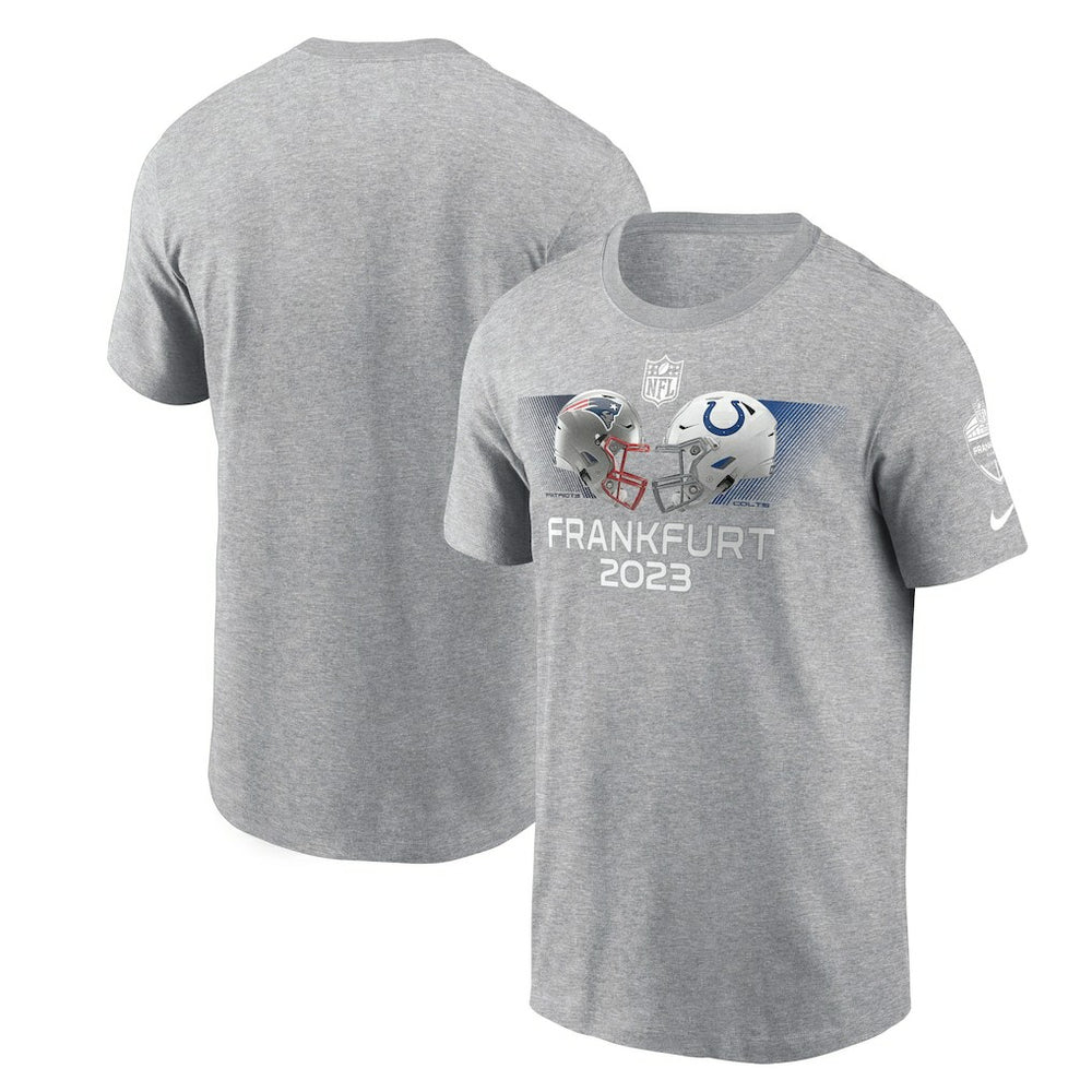 New England Patriots vs.  2023 Frankfurt Game Essential T-Shirt - Indianapolis Colts