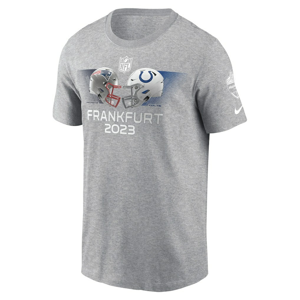 New England Patriots vs.  2023 Frankfurt Game Essential T-Shirt - Indianapolis Colts