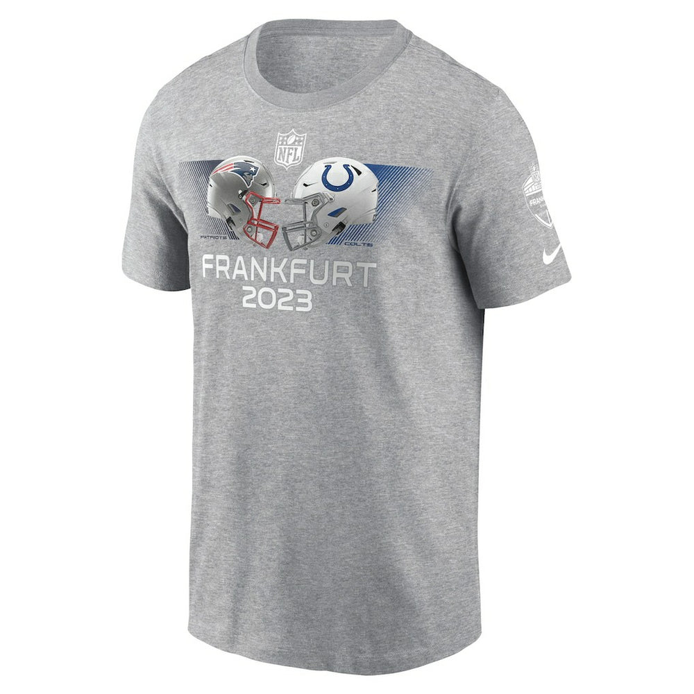 New England Patriots vs.  2023 Frankfurt Game Essential T-Shirt - Indianapolis Colts