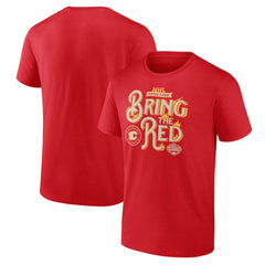 NHL This item will ship within 1 business day. Calgary Flames Fanatics 2023 NHL Heritage Classic Local T-Shirt – Red