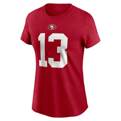 Brock Purdy  Women's Player Name & Number T-Shirt - San Francisco 49ers