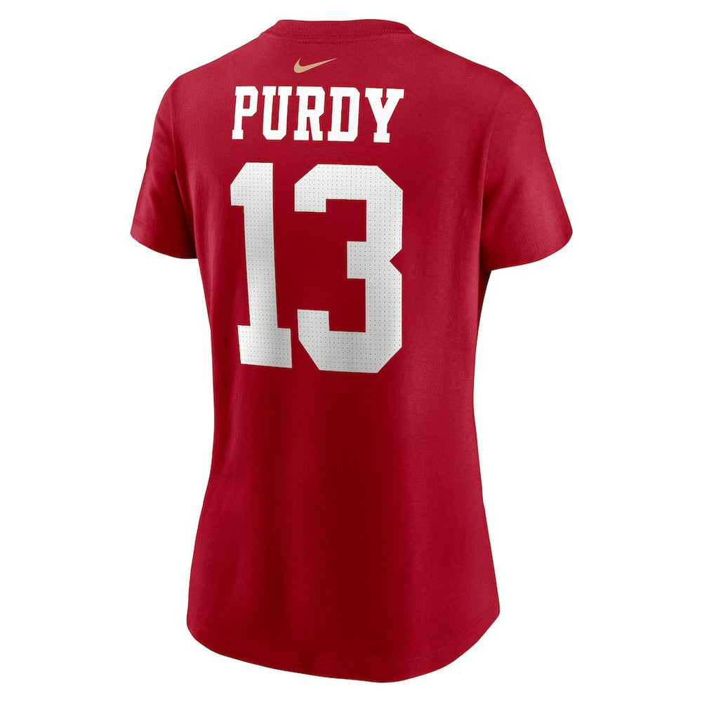 Brock Purdy  Women's Player Name & Number T-Shirt - San Francisco 49ers