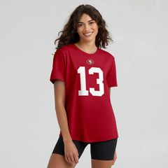Brock Purdy  Women's Player Name & Number T-Shirt - San Francisco 49ers