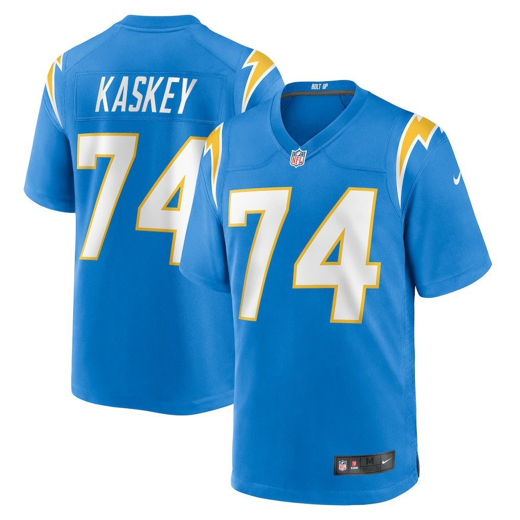 Matt Kaskey  Team Game Jersey - Los Angeles Chargers
