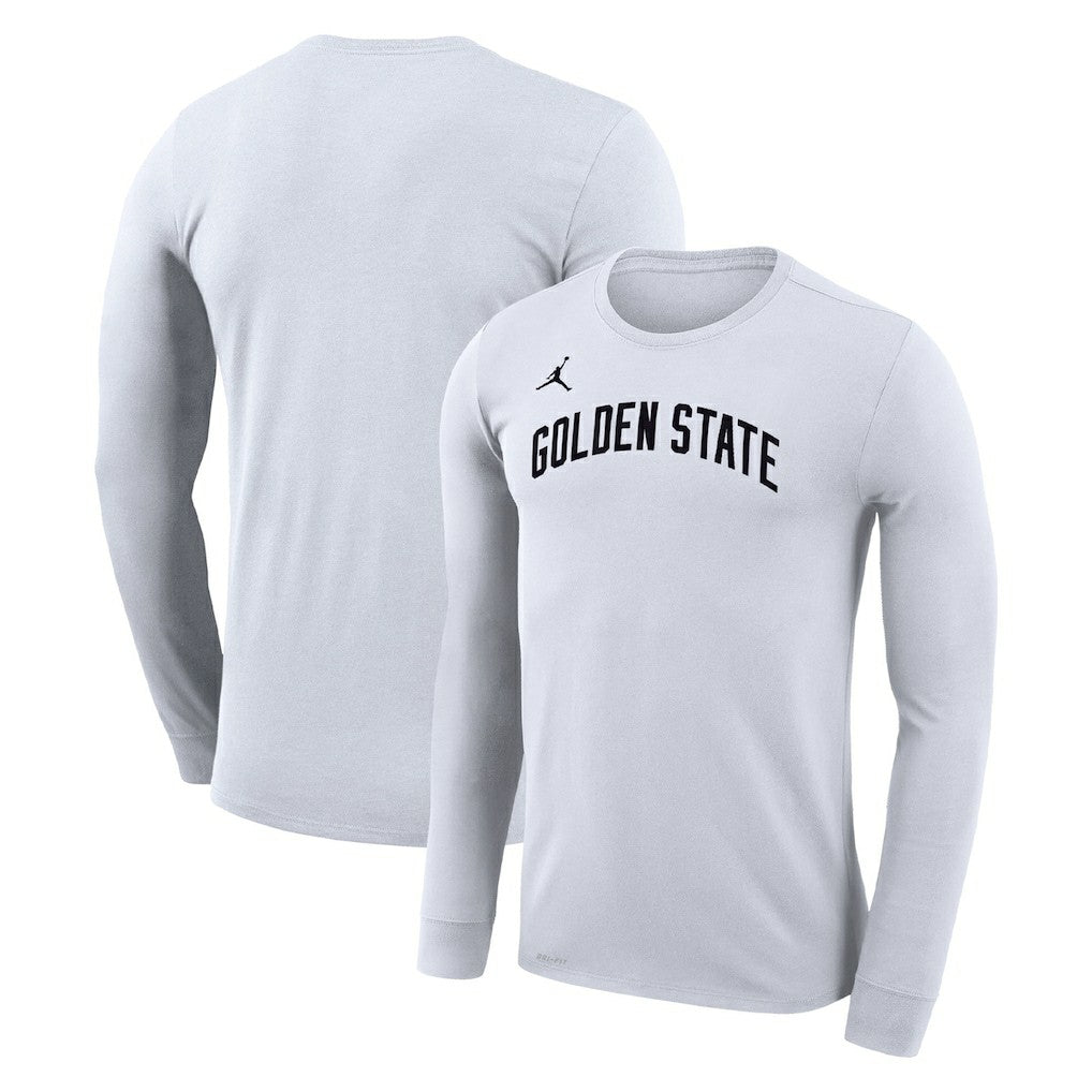 NBA Golden State Warriors Jordan Brand Unisex Statement Edition Legend Performance Long Sleeve T-Shirt sale