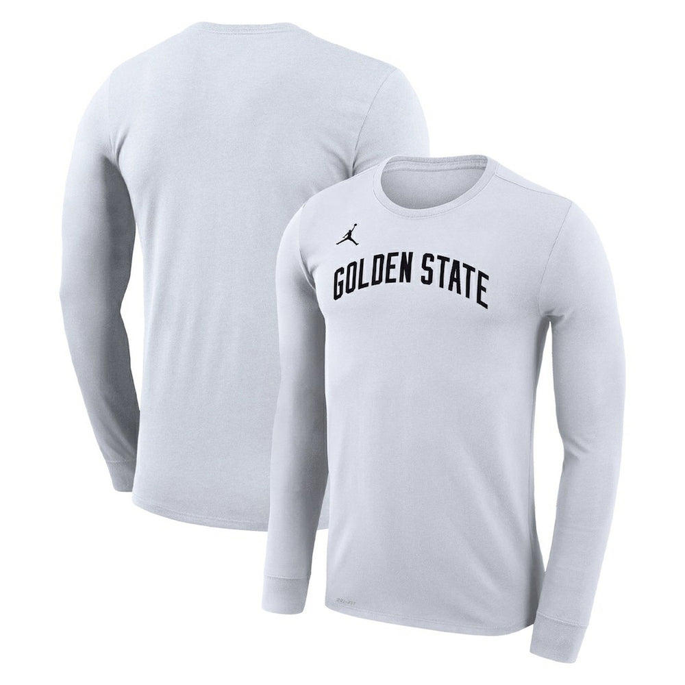 NBA Golden State Warriors Jordan Brand Unisex Statement Edition Legend Performance Long Sleeve T-Shirt sale