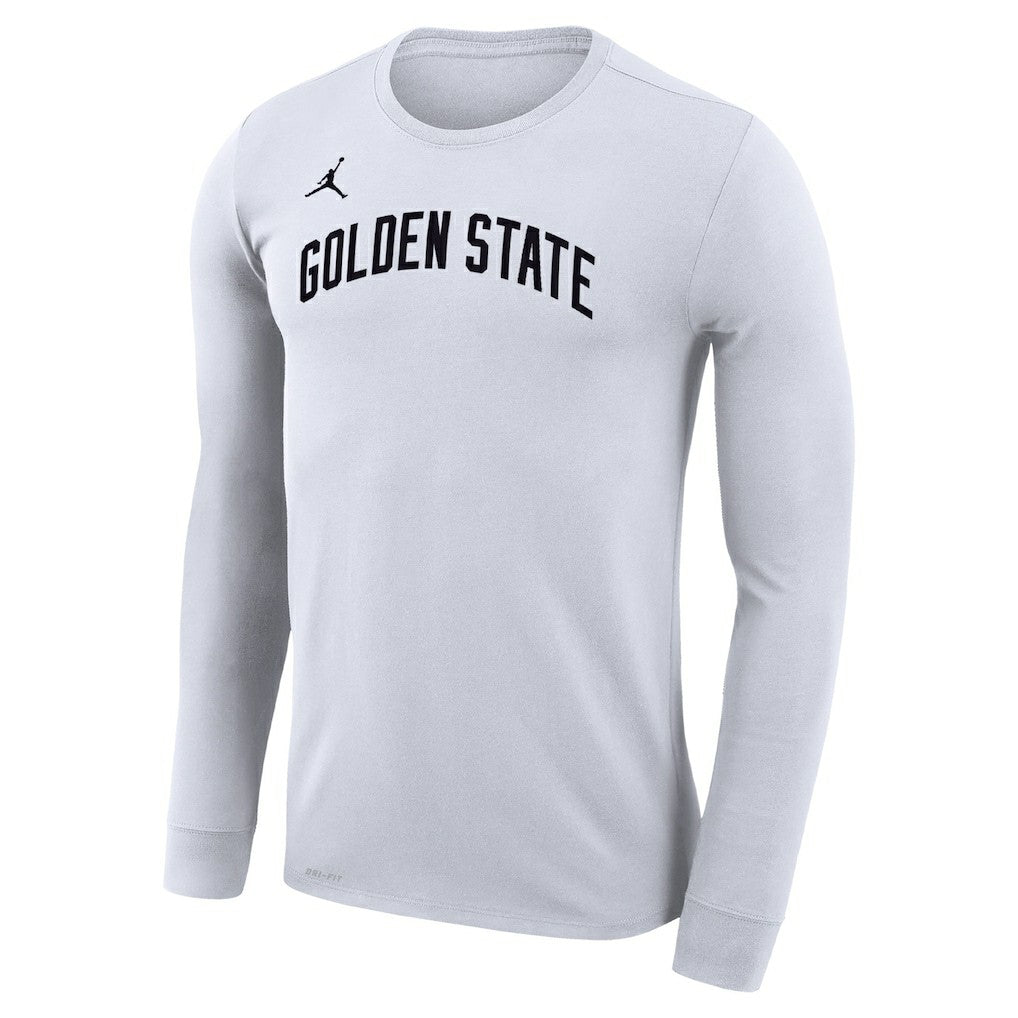 NBA Golden State Warriors Jordan Brand Unisex Statement Edition Legend Performance Long Sleeve T-Shirt sale