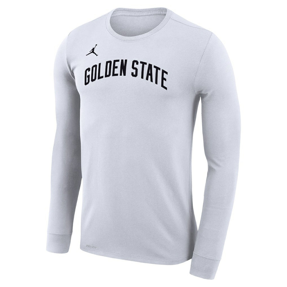 NBA Golden State Warriors Jordan Brand Unisex Statement Edition Legend Performance Long Sleeve T-Shirt sale