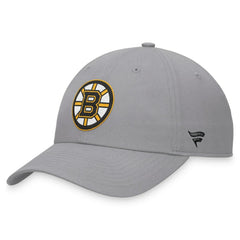 NHL Gray Boston Bruins Fanatics Extra Time Adjustable Hat