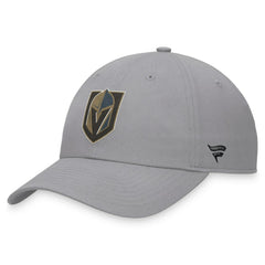 NHL Gray Vegas Golden Knights Fanatics Extra Time Adjustable Hat