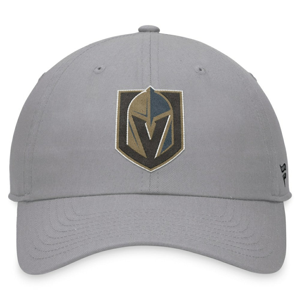 NHL Gray Vegas Golden Knights Fanatics Extra Time Adjustable Hat