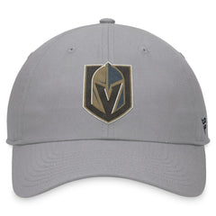NHL Gray Vegas Golden Knights Fanatics Extra Time Adjustable Hat