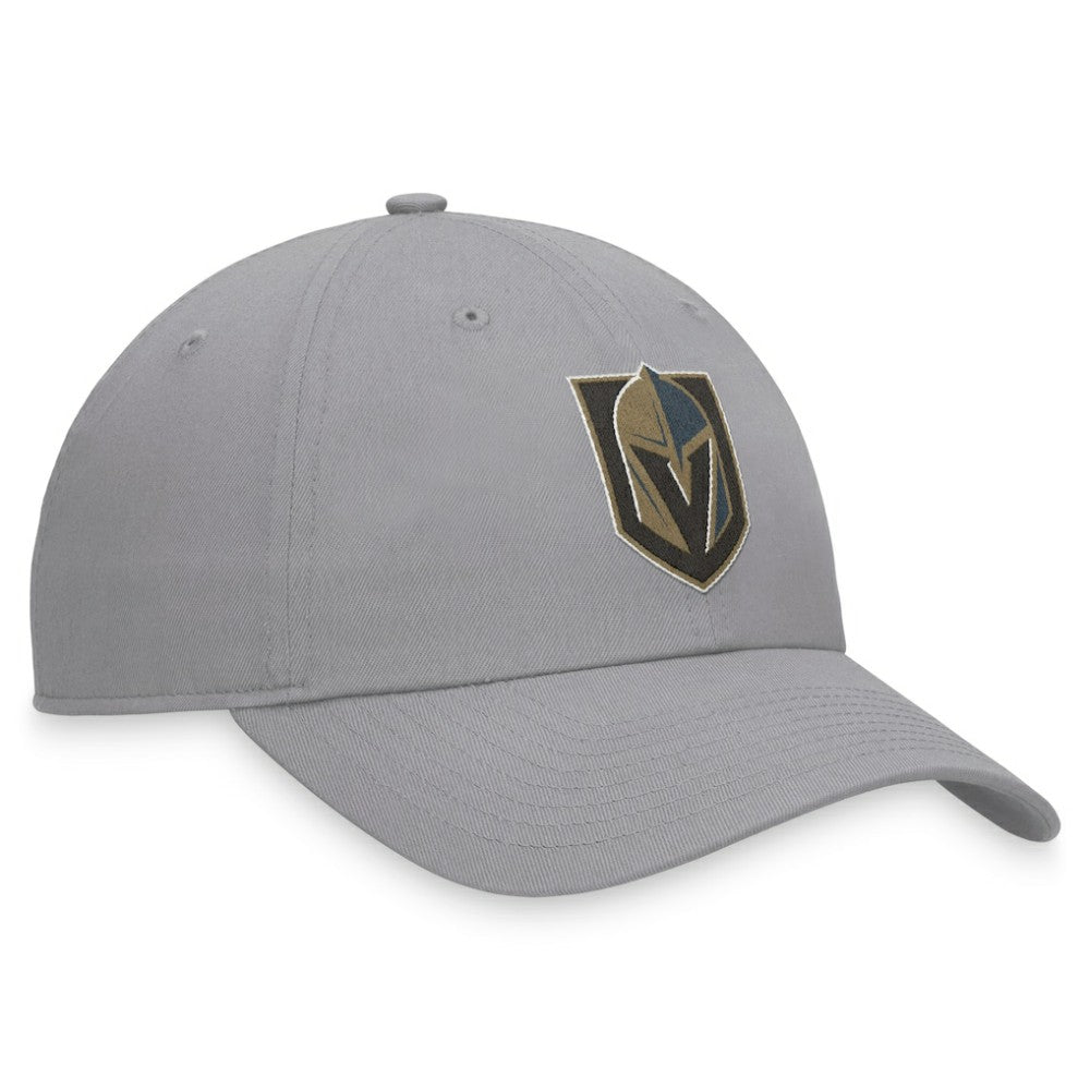 NHL Gray Vegas Golden Knights Fanatics Extra Time Adjustable Hat