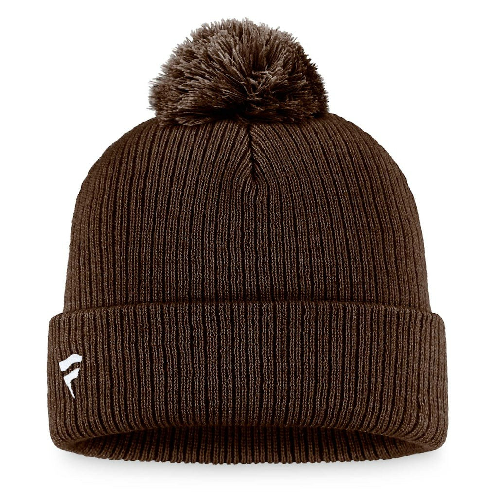 Women's Cuffed Knit Hat with Pom - Cleveland Browns