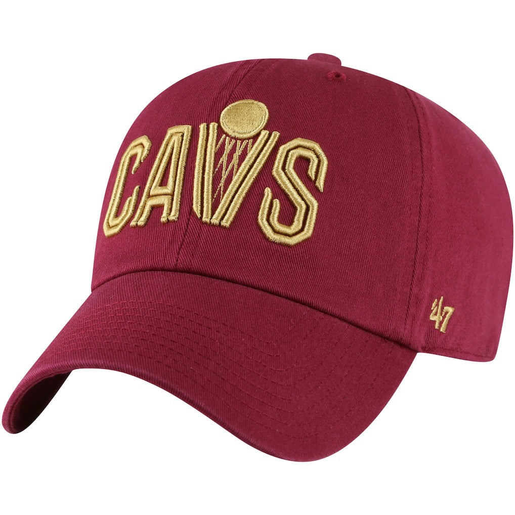 NBA Cleveland Cavaliers '47 Core Wordmark Clean Up Adjustable Hat sale