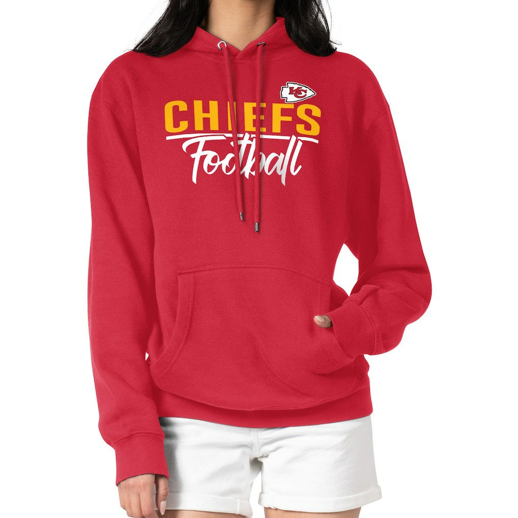 G-III 4Her by Carl Banks Women's Graphic Fleece Pullover Hoodie - Kansas City Chiefs
