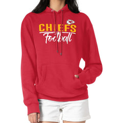 G-III 4Her by Carl Banks Women's Graphic Fleece Pullover Hoodie - Kansas City Chiefs