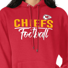G-III 4Her by Carl Banks Women's Graphic Fleece Pullover Hoodie - Kansas City Chiefs