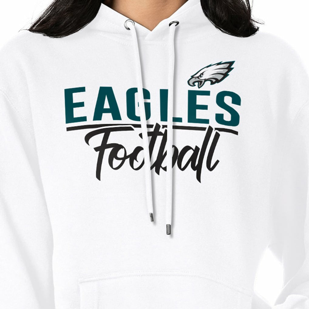 G-III 4Her by Carl Banks Women's Graphic Fleece Pullover Hoodie - Philadelphia Eagles