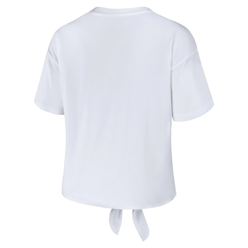 NBA Los Angeles Lakers WEAR by Erin Andrews Women's Tie-Front T-Shirt